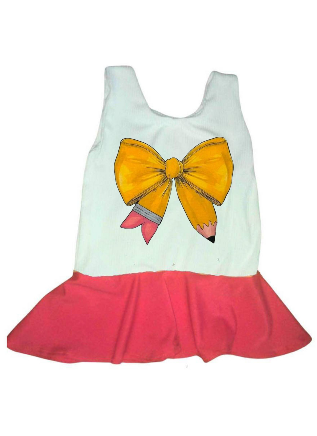 School peplum top