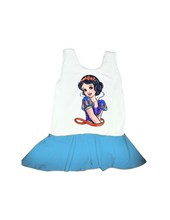 Load image into Gallery viewer, Snow white peplum
