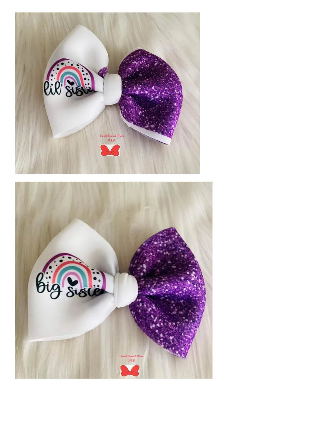 Big sis/ lil sis bows