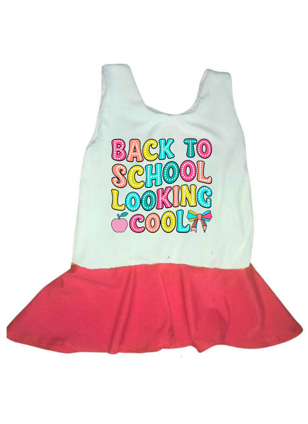Back to school looking cool peplum top