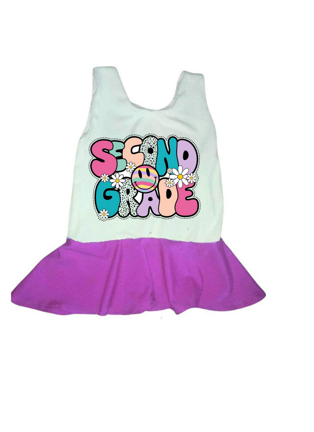 Second grade peplum top
