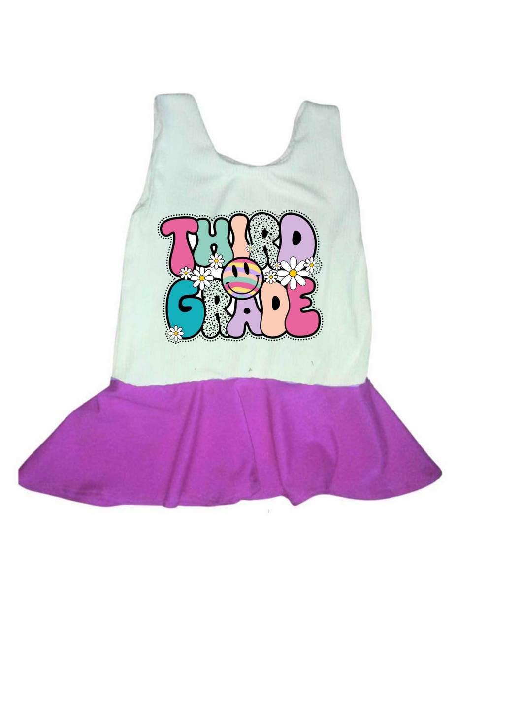 Third grade peplum top