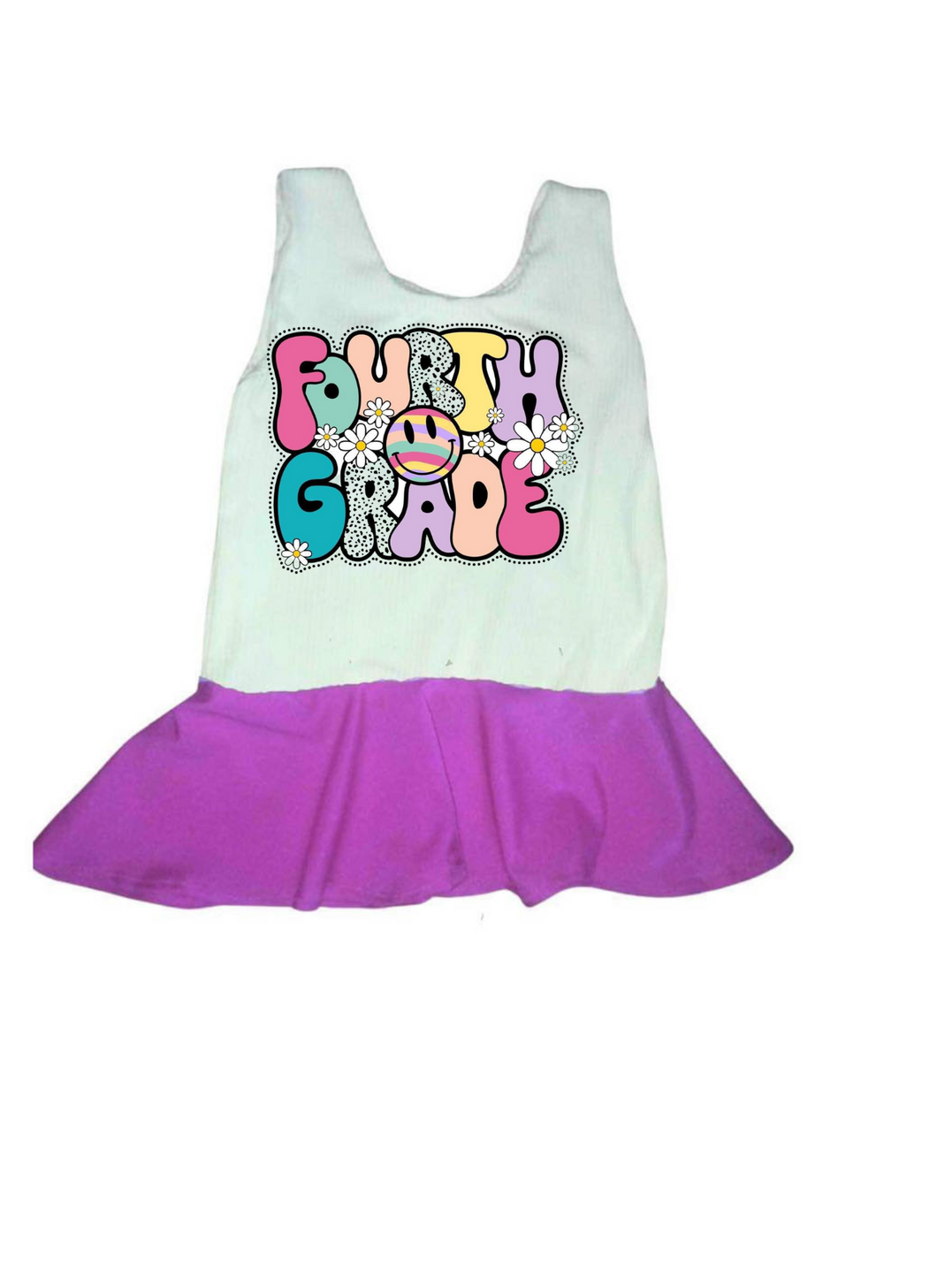 Fourth grade peplum top