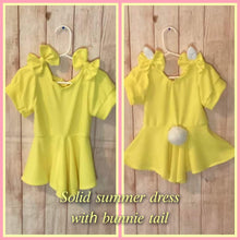 Load image into Gallery viewer, Bunny tail dress
