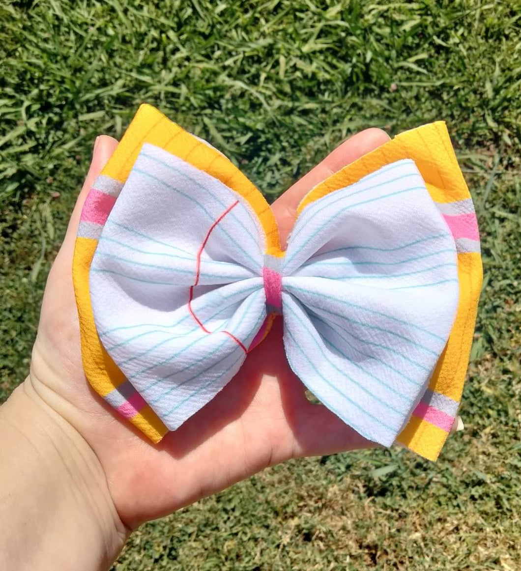 2 stacked mix match bow