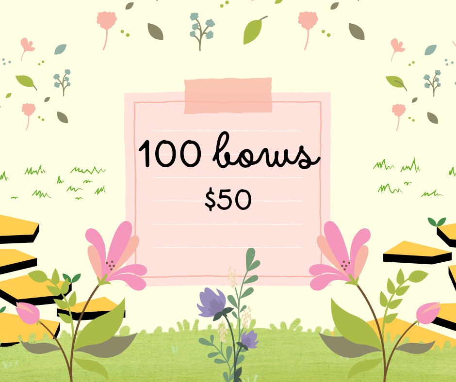 100 bows