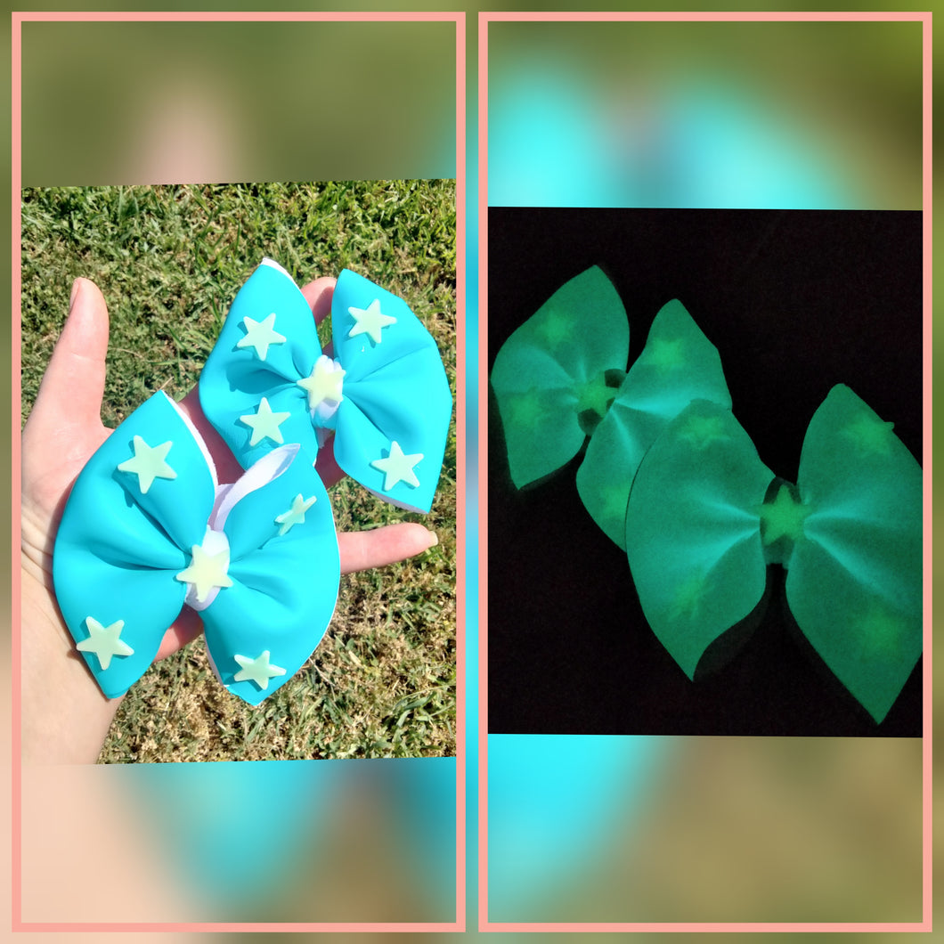 Glow in the dark galaxy piggies