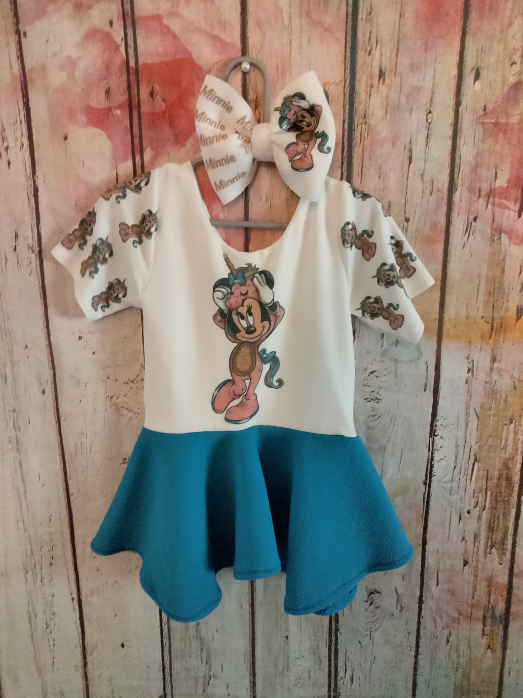 Minnie unicorn peplum