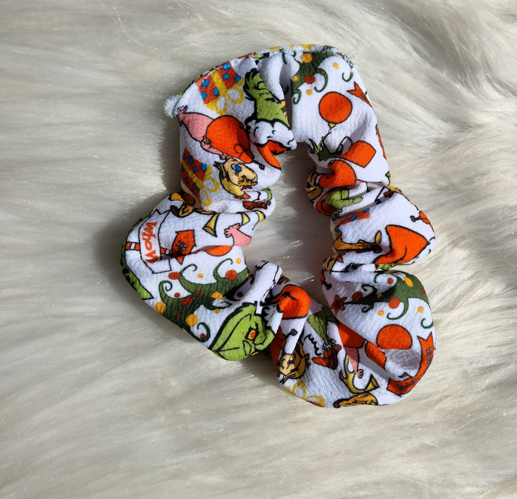 Grinch scunchie