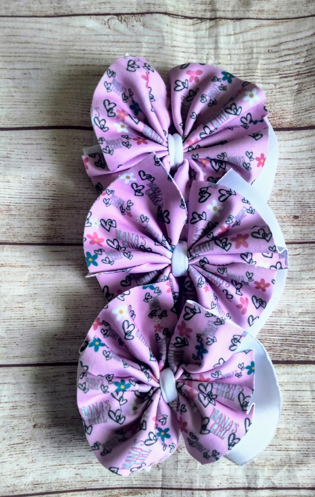 Nana's girl shredded bow