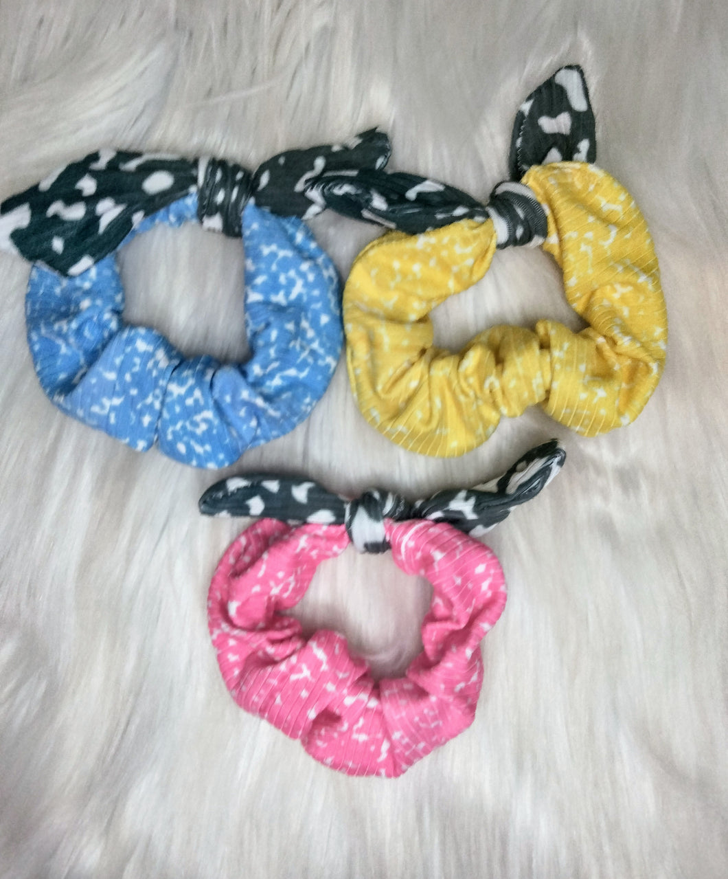 Composition notebook scunchies