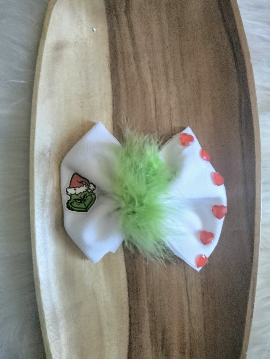 Grinch bow