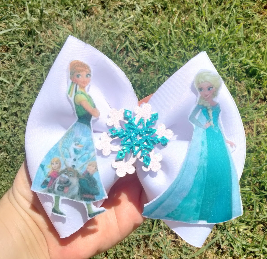 Ana/ Elsa bow