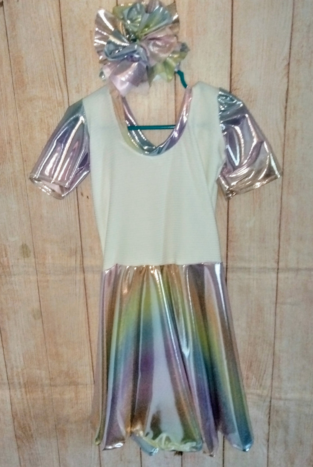 Rainbow halo summer dress