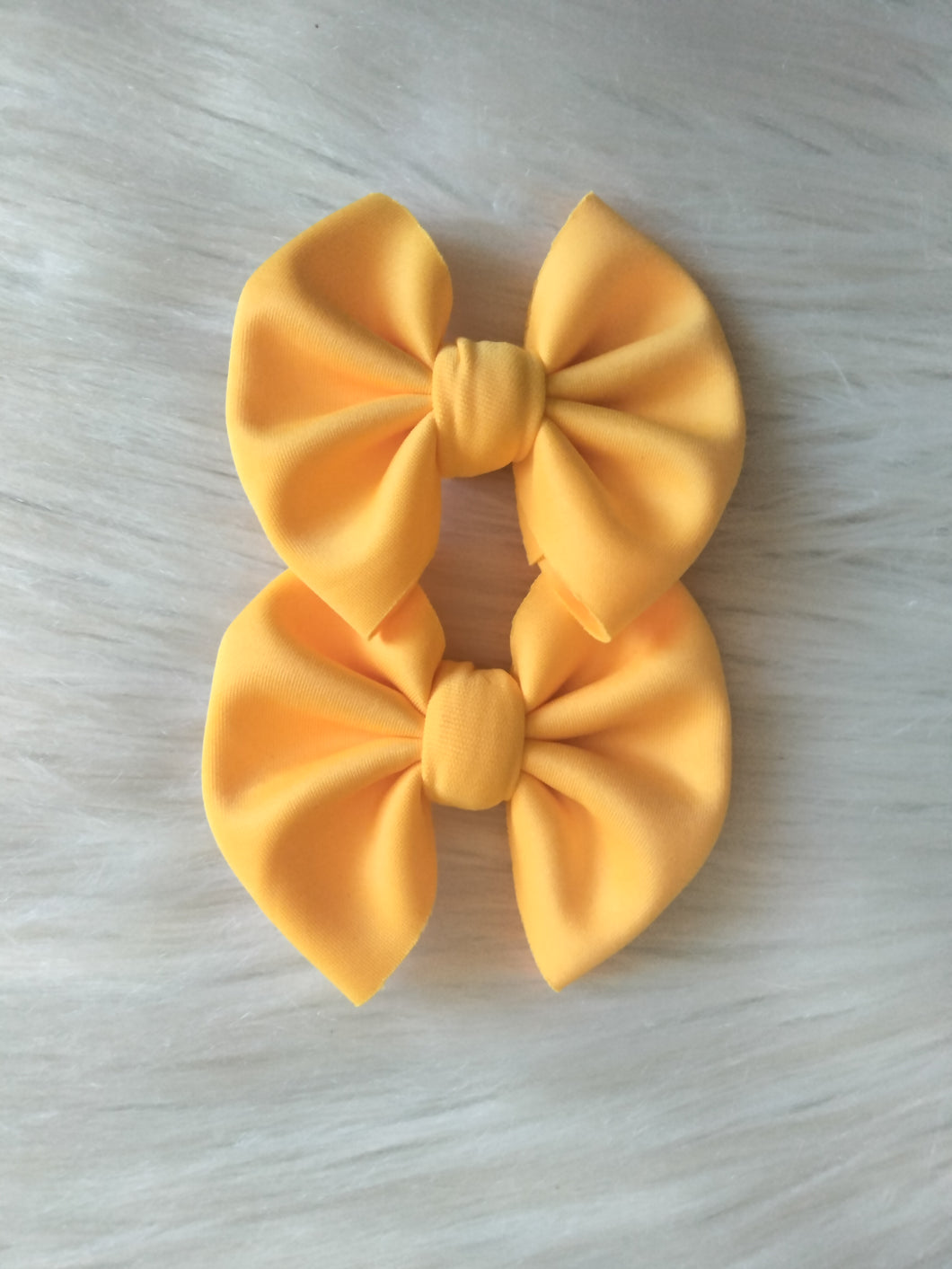 Yellow puff piggies