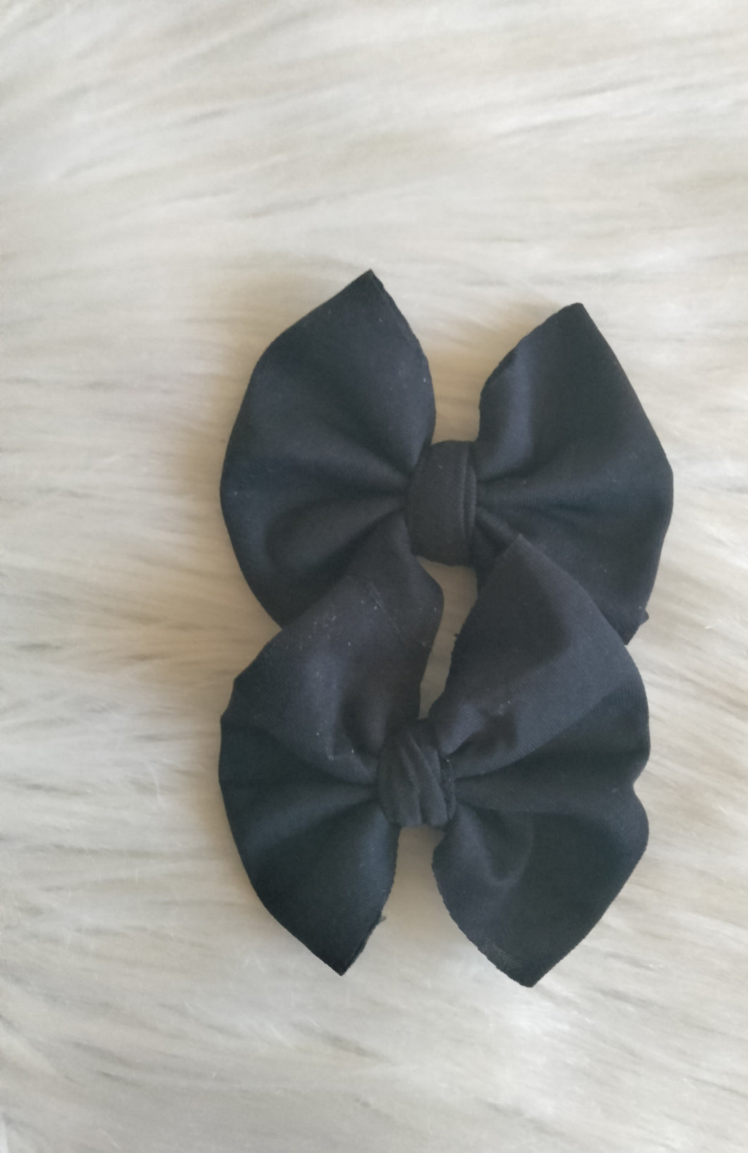 Black puff piggies