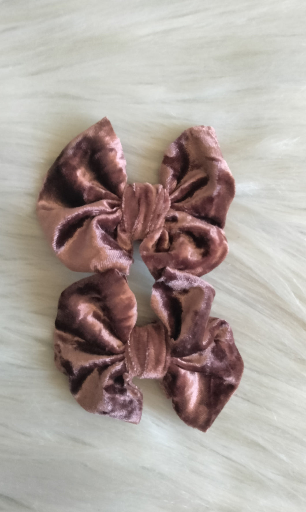 Crushed velvet piggies