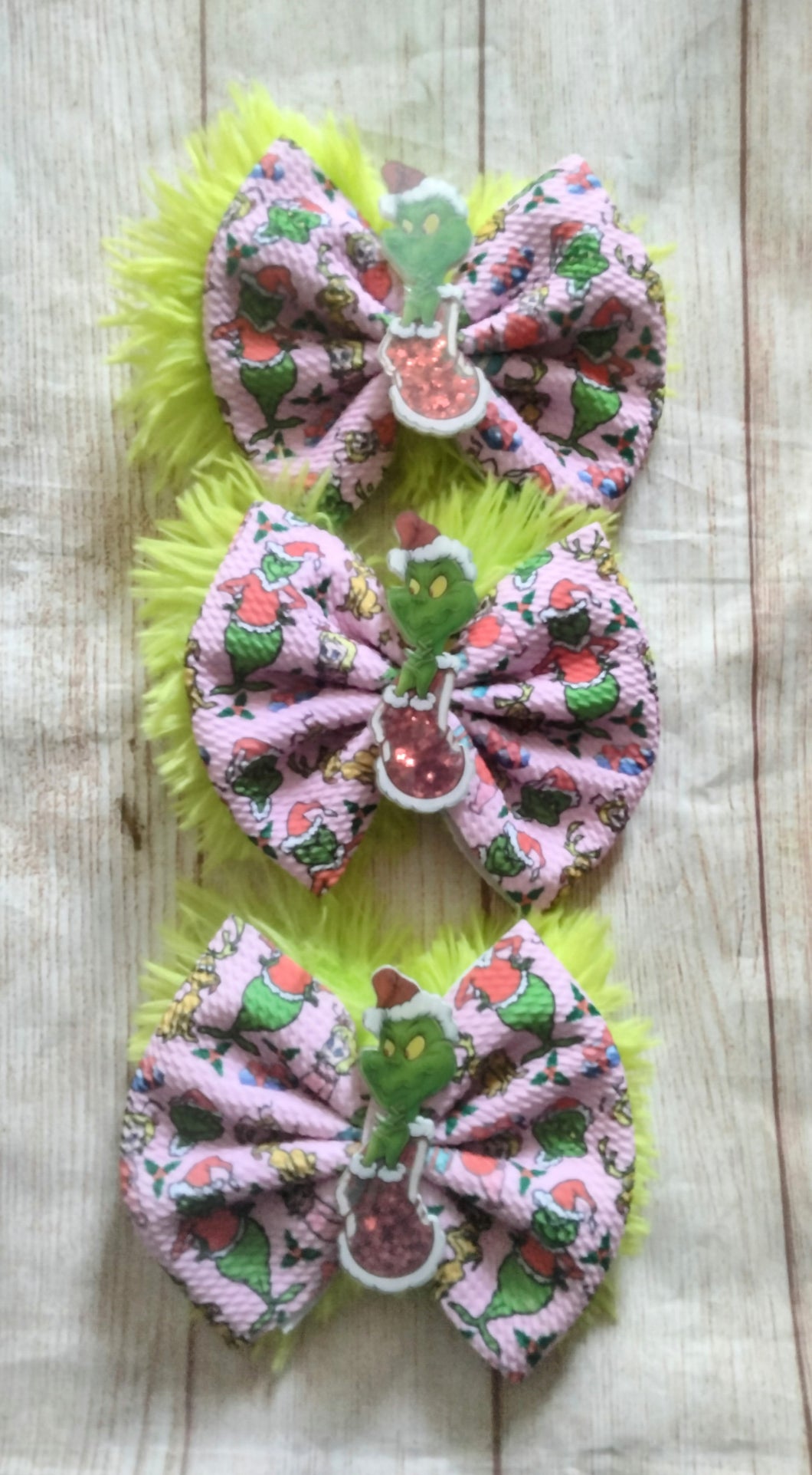 Grinch bows