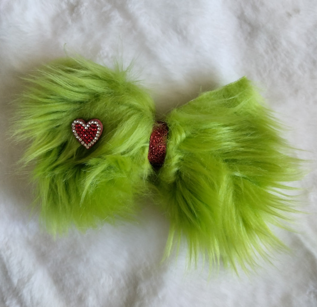Grinch bow