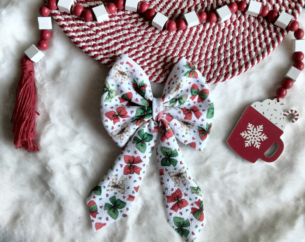Christmas bows sailor bow