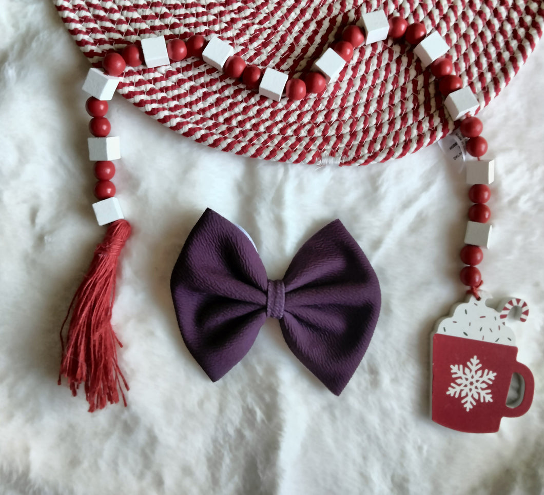 Purple bow 💜