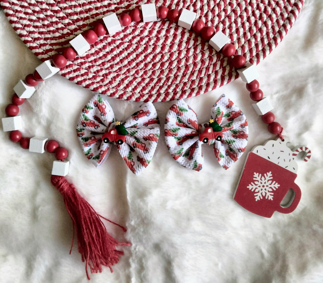 Christmas truck piggies