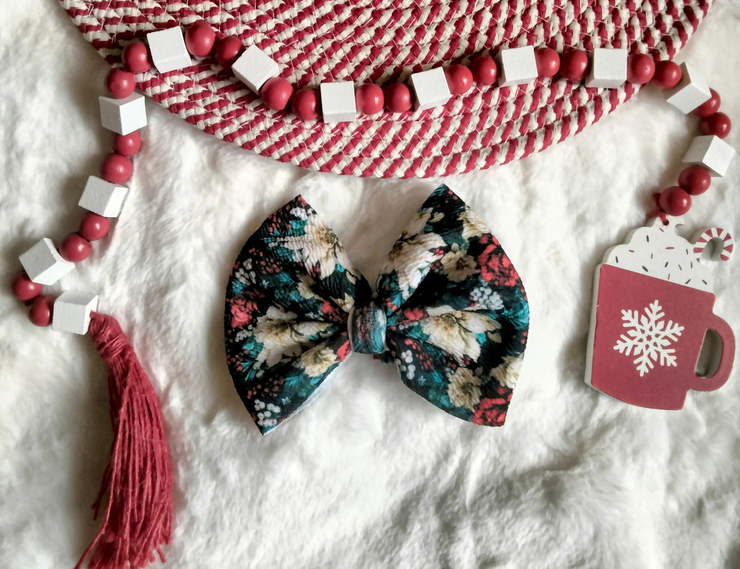 Floral bow