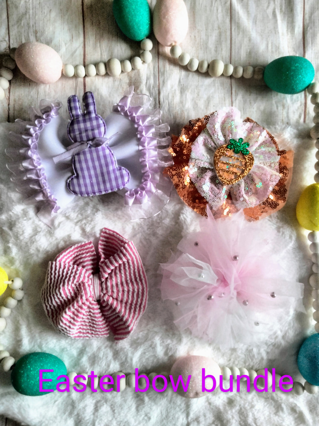 Easter bow bundle