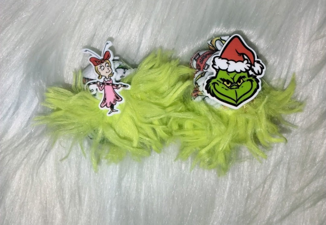 Grinch/ Cindy top knots