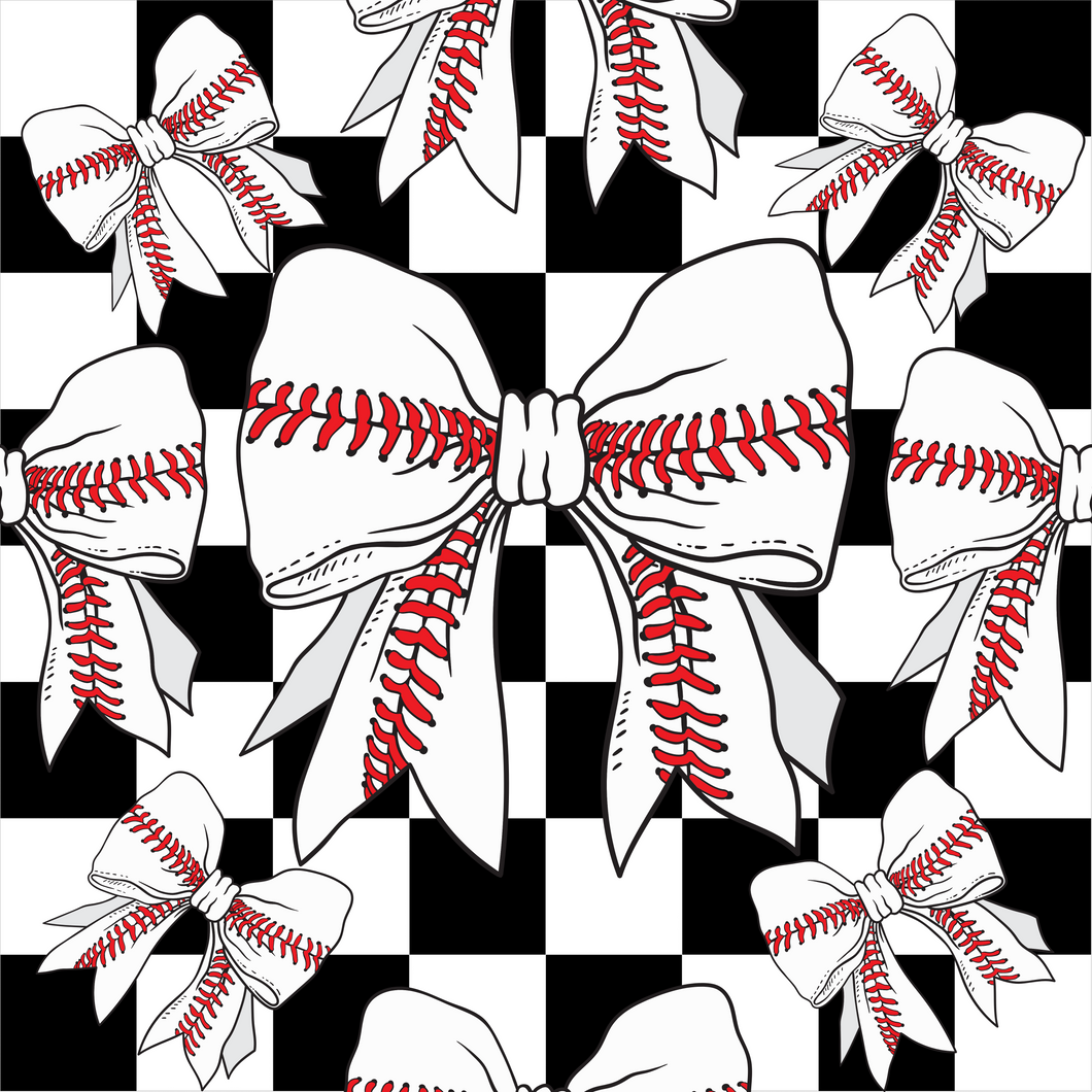 Baseball bows bummies