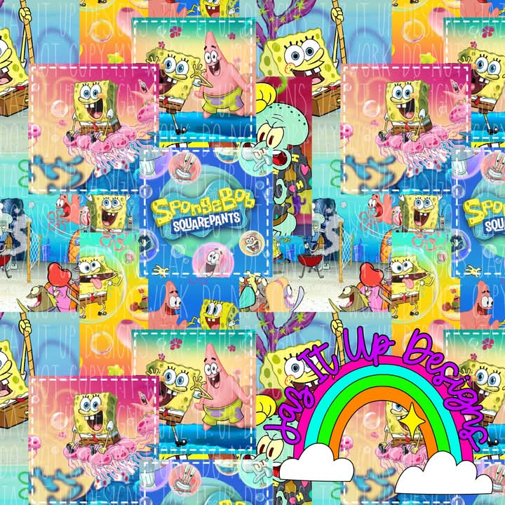 Bow/ piggie SpongeBob