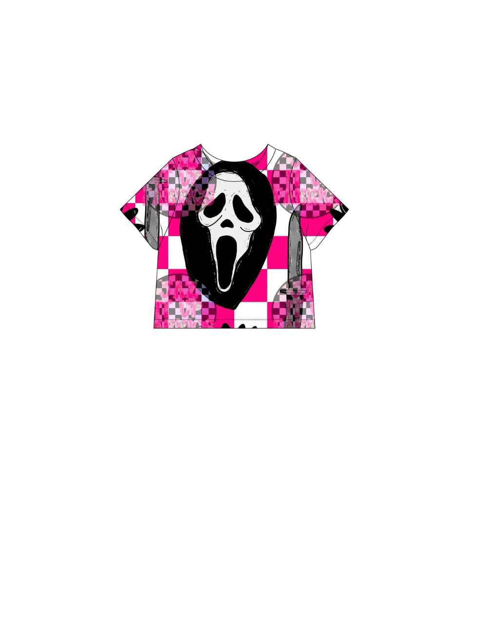 Ghost face tee shirt