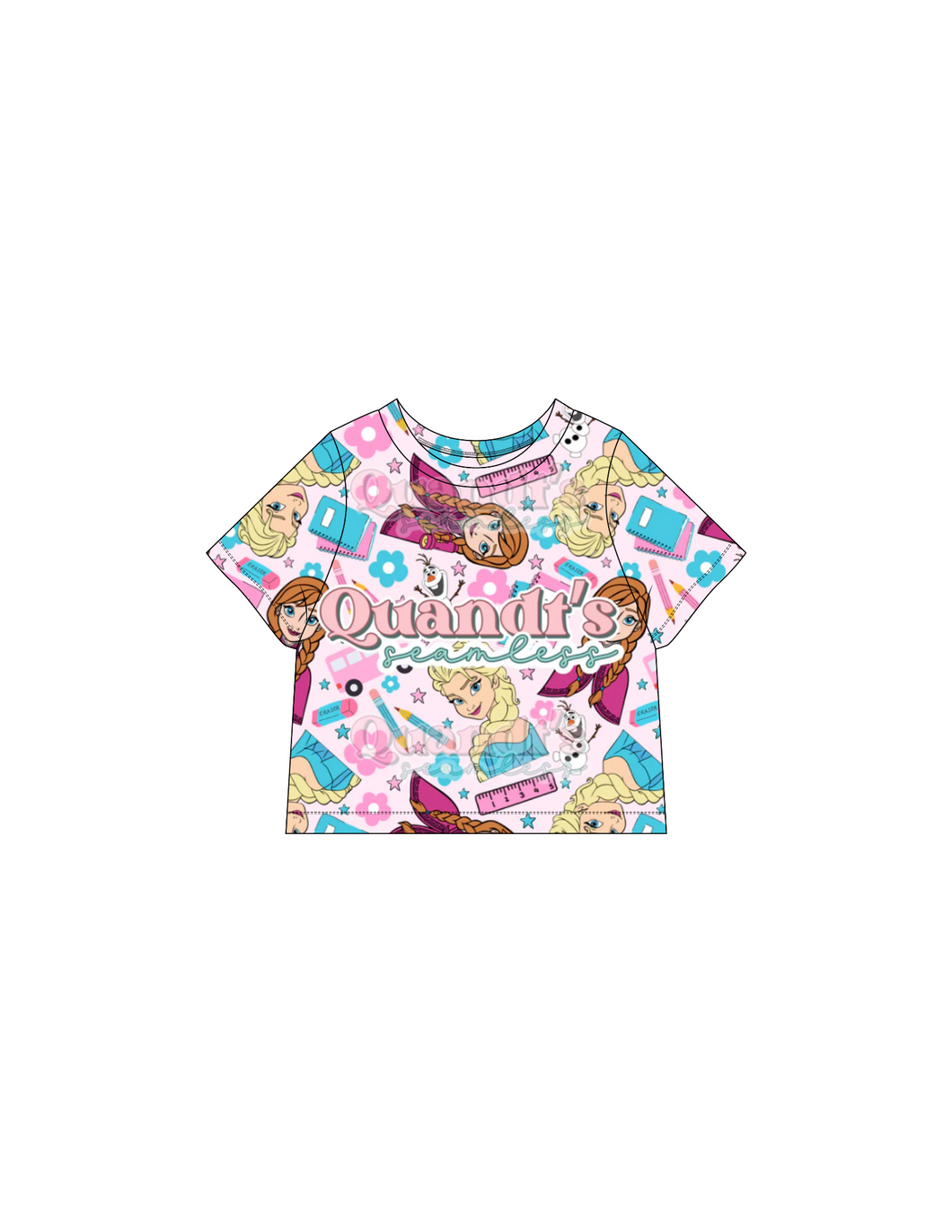 Frozen school tee shirt