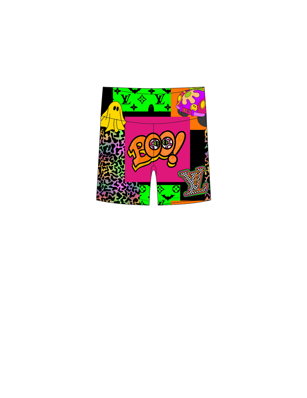 BOO Lv biker shorts