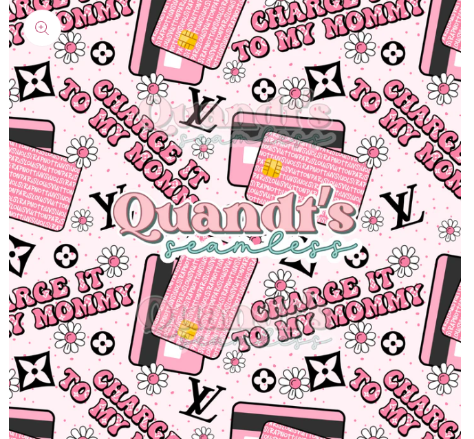 Bow/ piggie charge it to my mommy