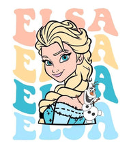 Load image into Gallery viewer, Bow/ piggies Ariel, Elsa , Jasmin
