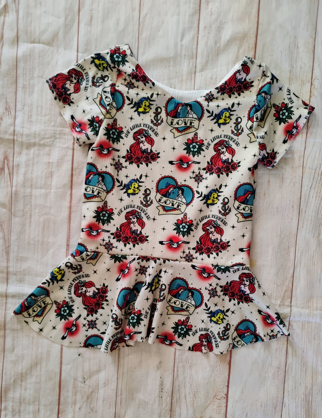 Ariel peplum top