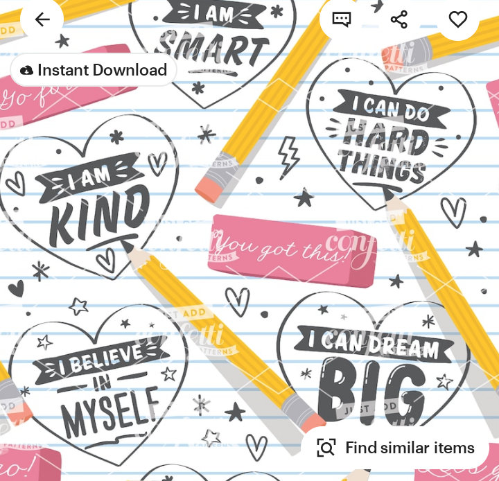 Bow/ piggie I am loved