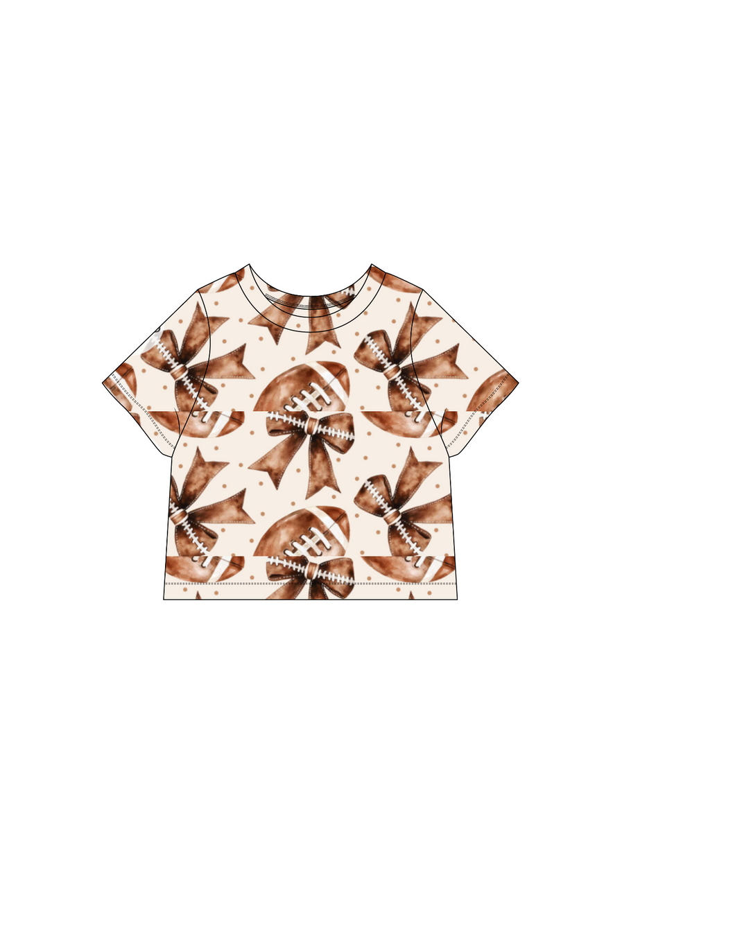 Football tee shirt 🏈