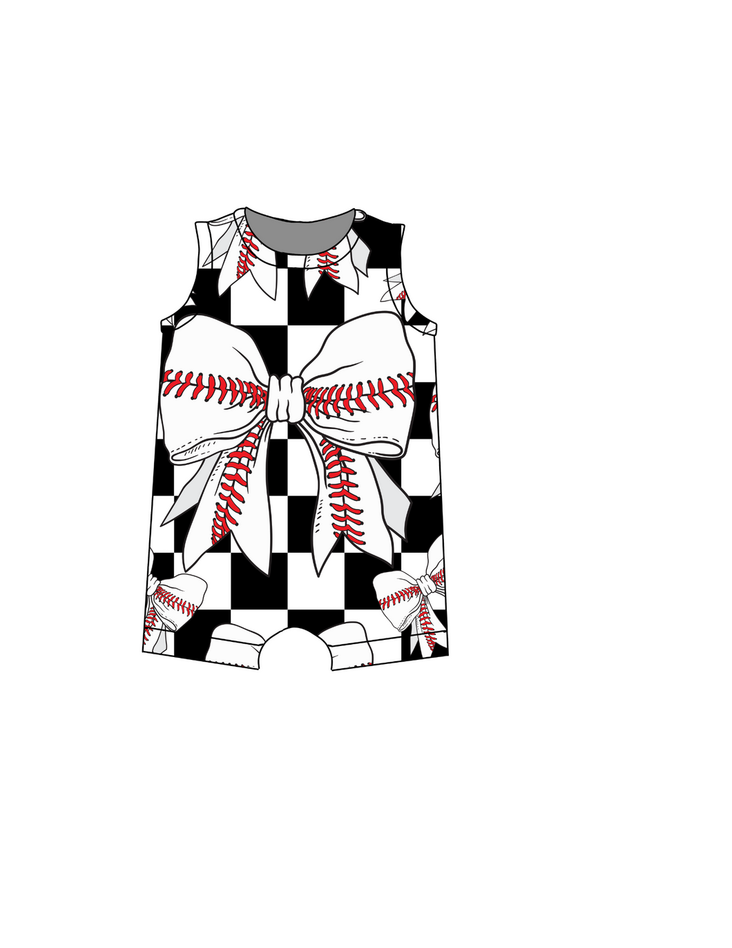 Baseball romper ⚾
