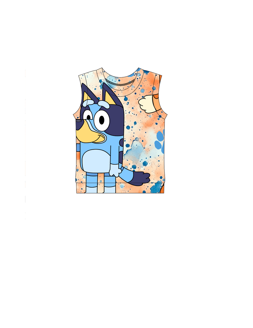 Bluey tank top