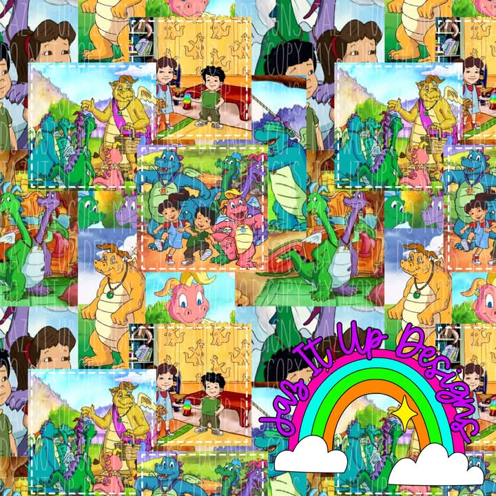 Bow/ piggie dragon tales