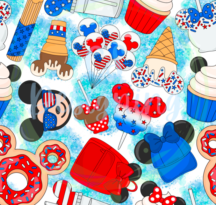 Bow/ piggie Micky/ Minnie 4th