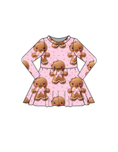 Load image into Gallery viewer, Gingerbread girl dresses
