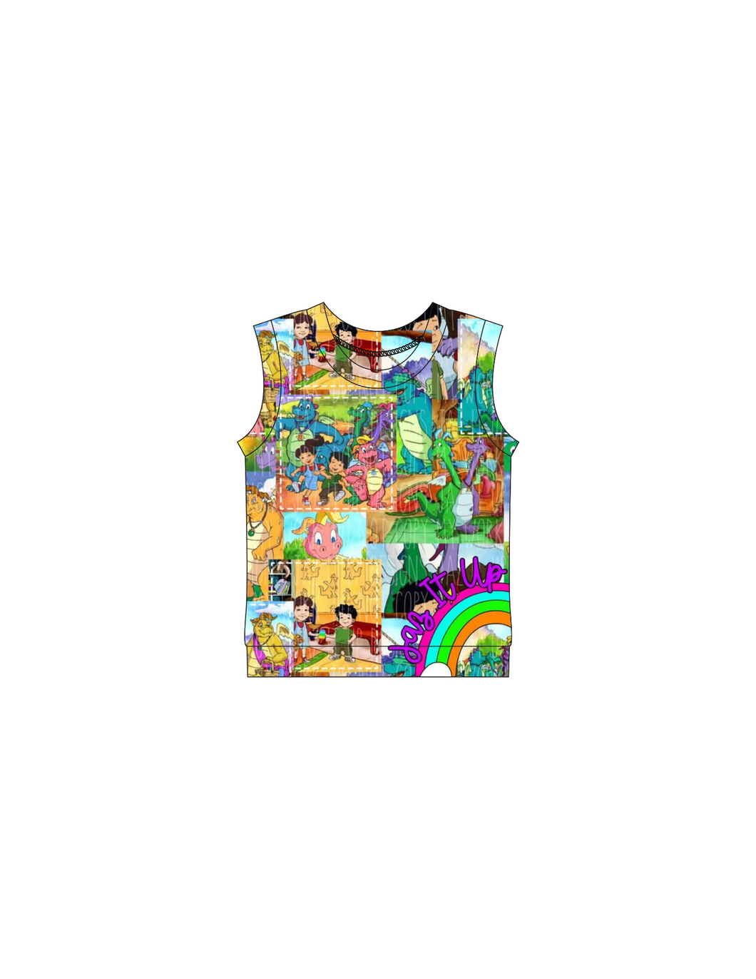Dragon tales tank top