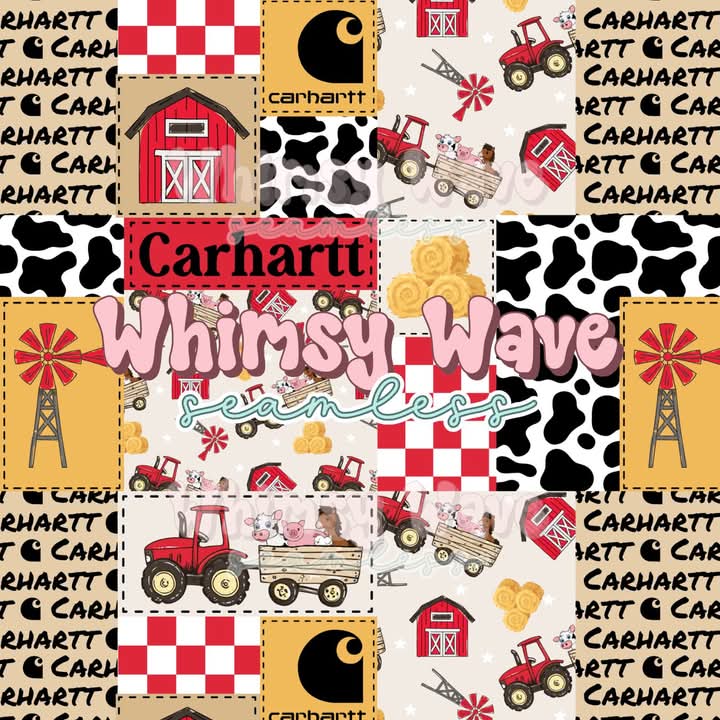 Bow/ piggie Carhartt