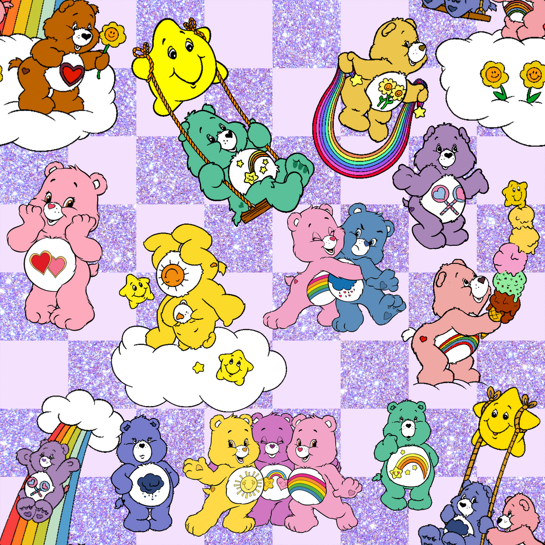 Carebear bow/ piggie