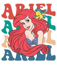 Load image into Gallery viewer, Bow/ piggies Ariel, Elsa , Jasmin
