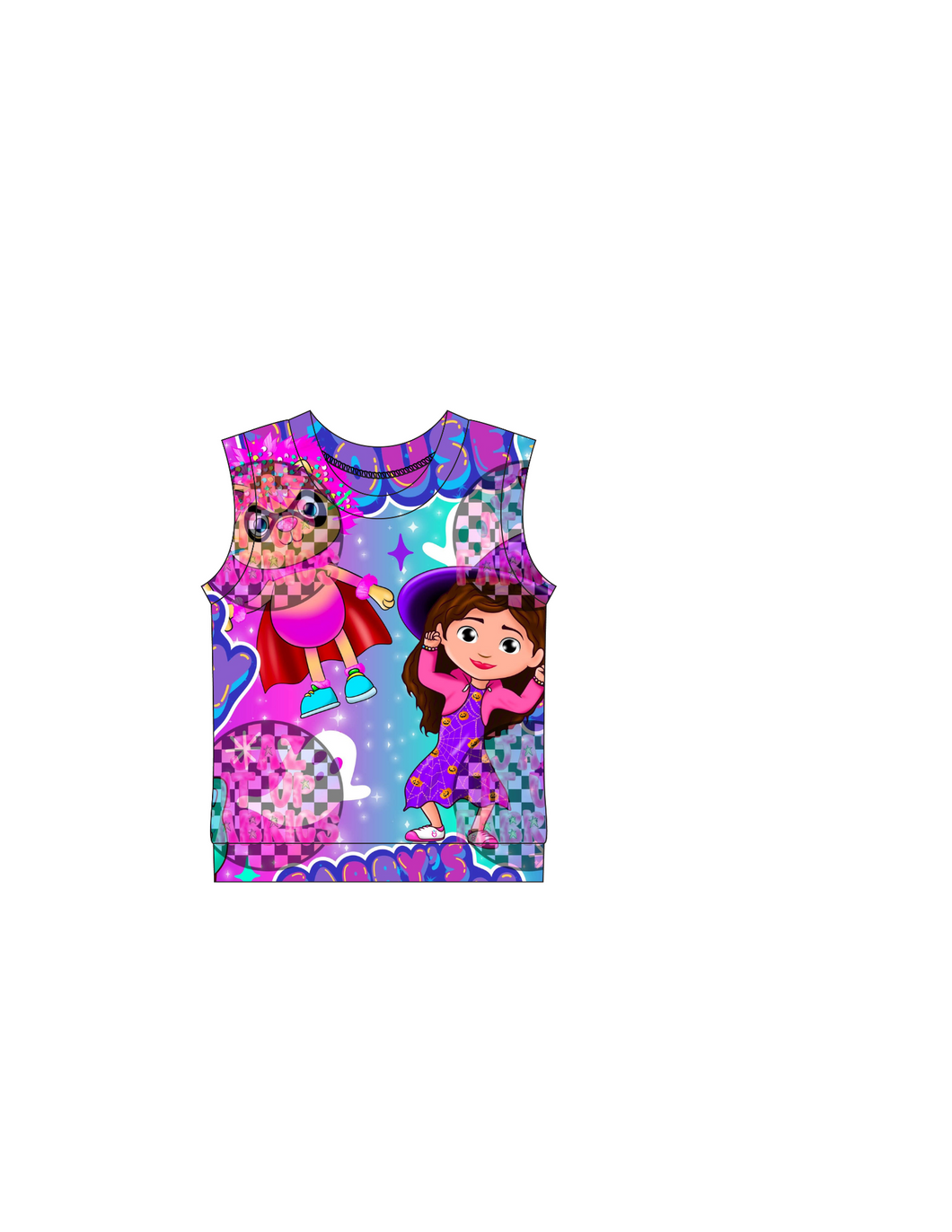 Gabby Halloween tank top