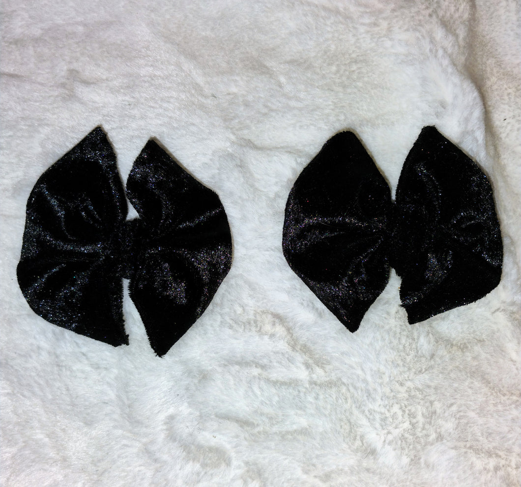 Black velvet  piggies